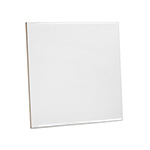 White tile for sublimation 11 x 11 cm