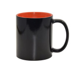 Matte color changing sublimation mug with color inside