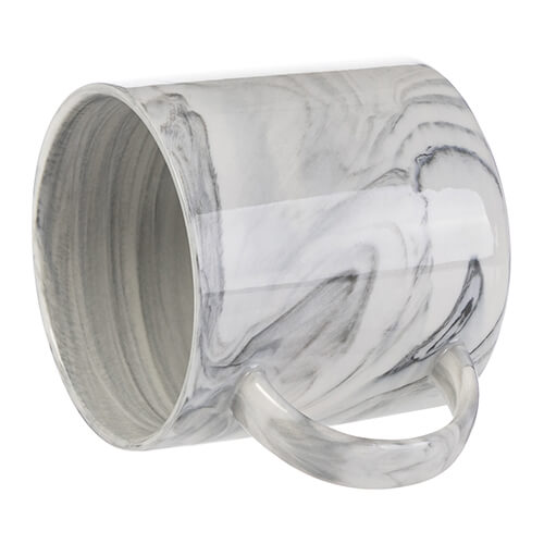 Stackable marble mug for sublimation