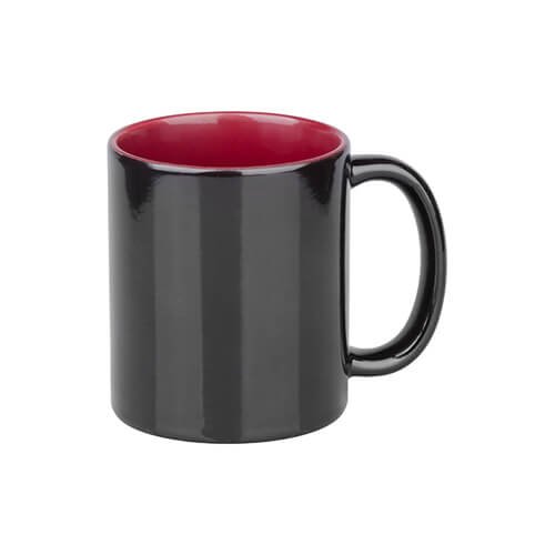 Color changing sublimation mug with color inside