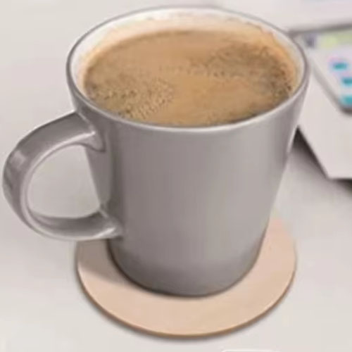 Plywood sublimation pad for mugs - round