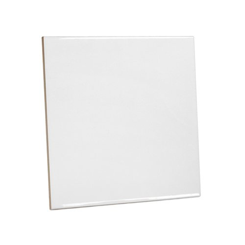 White tile for sublimation 11 x 11 cm