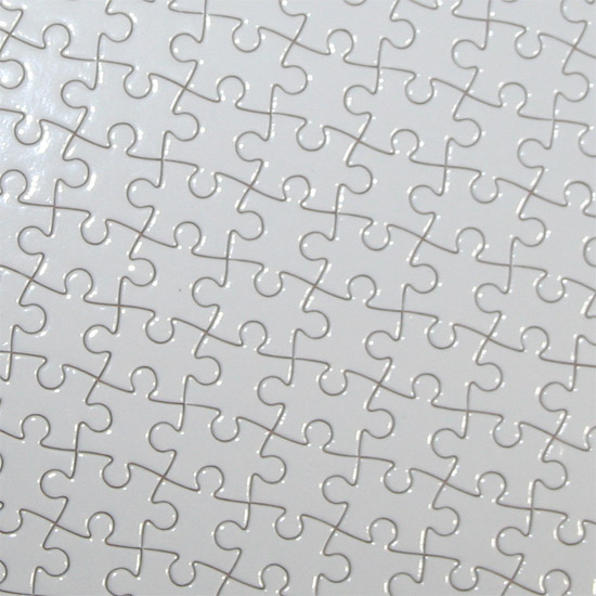 80-Piece Jigsaw Puzzle for Sublimation Printing (5/pack)