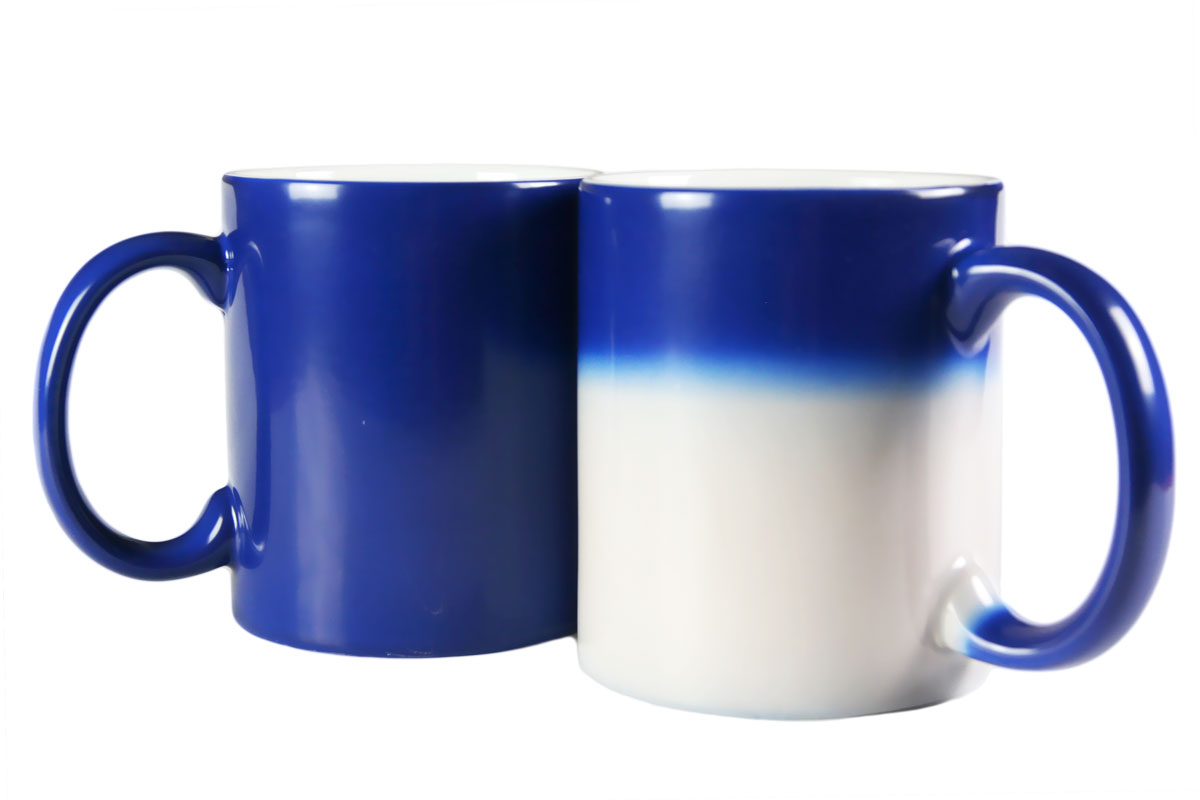 Matte color changing sublimation mug