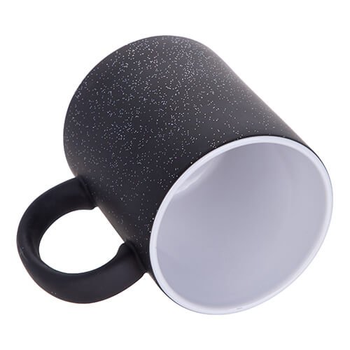 Glitter color changing sublimation mug