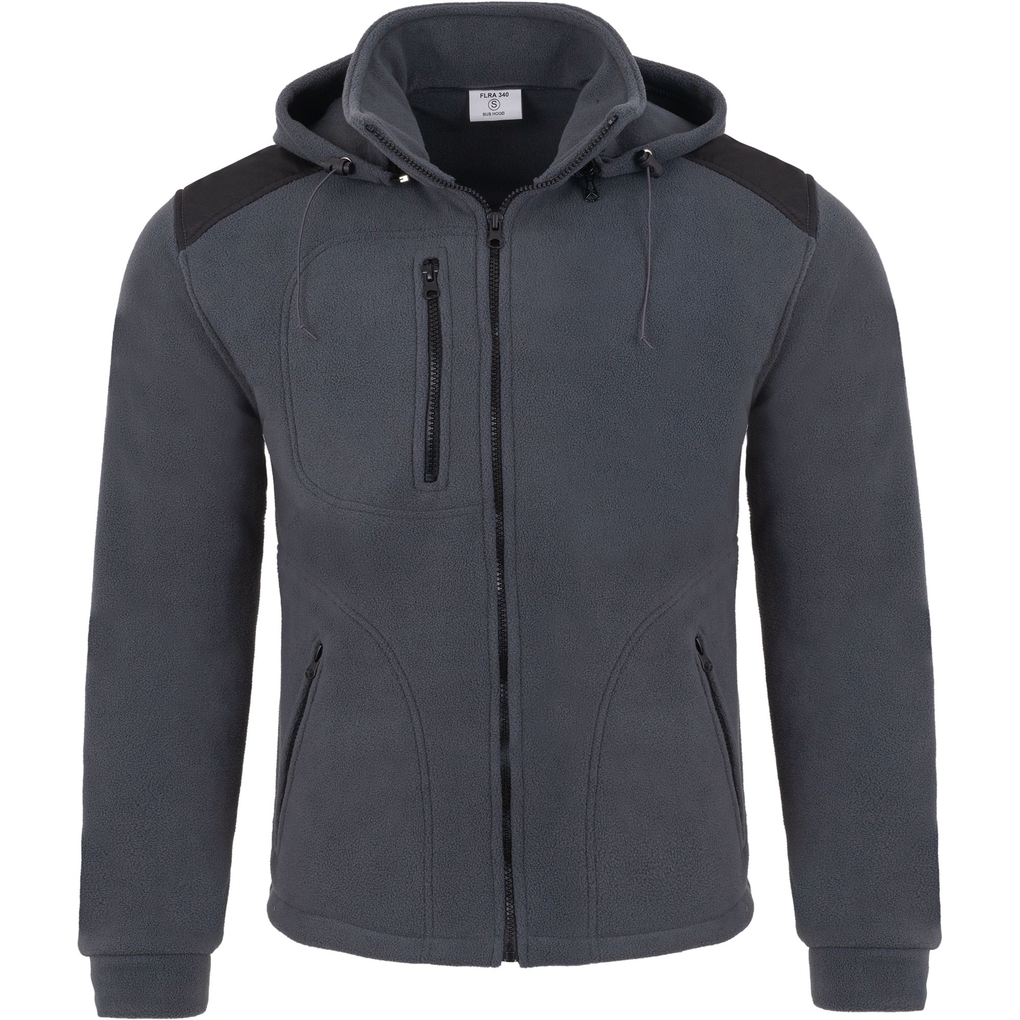 Premium Men’s polar fleece with hood