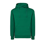 Women's hoody sweatshirt for printing Basic weight: 290 g/m² Size: S  Colour: green